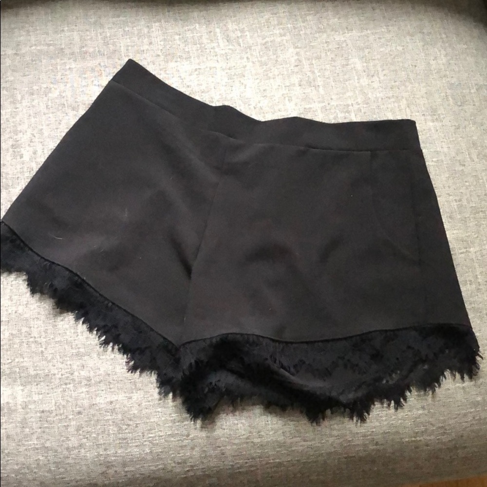 Black shorts